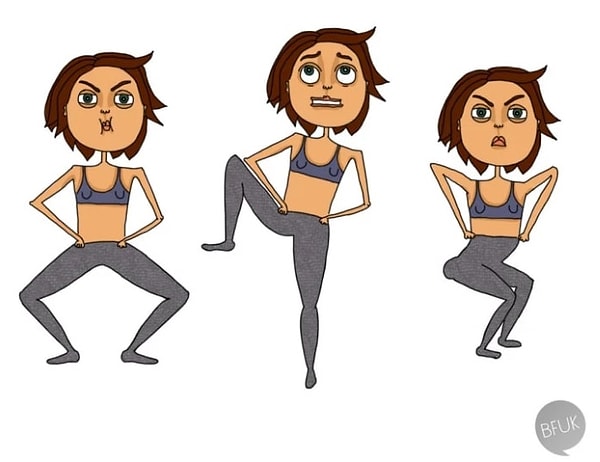 13. Натягивают леггинсы до ушей и любуются своей фигурой со всех ракурсов в зеркале