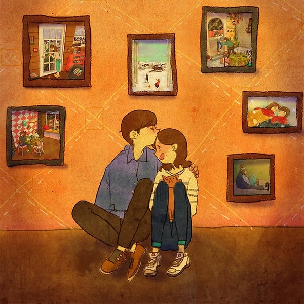 1. "Любовь знакома каждому. Но человек в рутине зачастую не замечает ее проявления", - делится мудростью Пууунг.