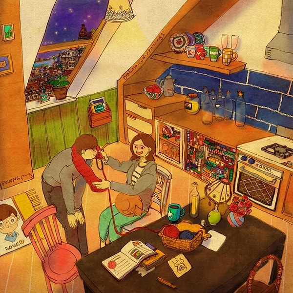 2. Шарф, который он будет носить каждый день.