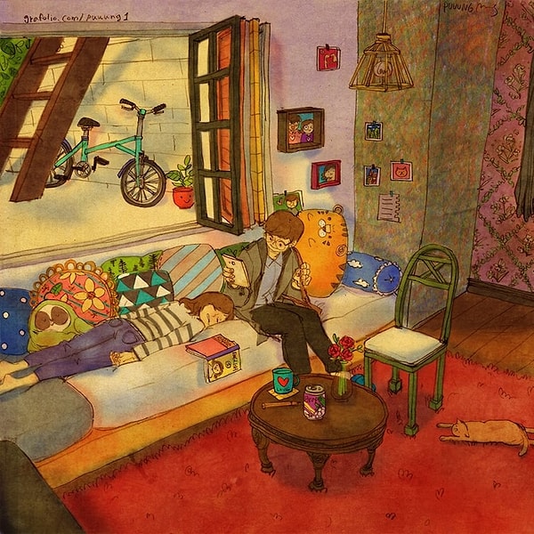 3. Наверняка, у вашего мужа тоже есть фотография вас спящей.