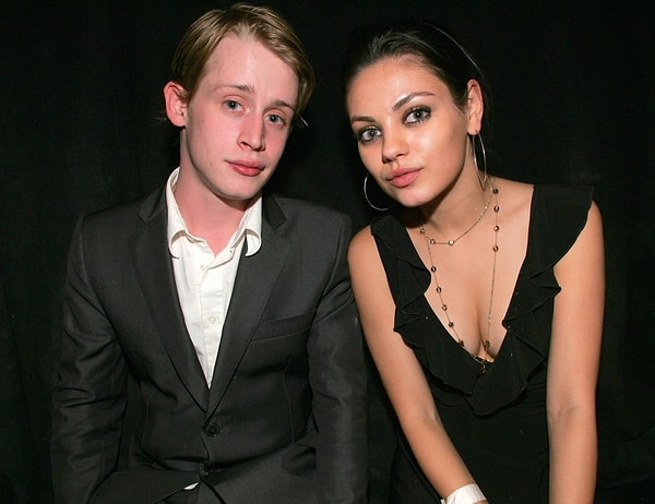 11. Мила Кунис и Маколей Калкин