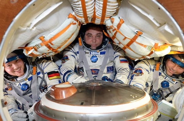 9. Не думаю, что вы в детстве мечтали стать космонавтом.