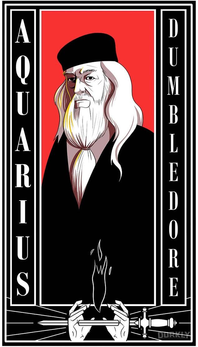 2. Aquarius: Albus Dumbledore