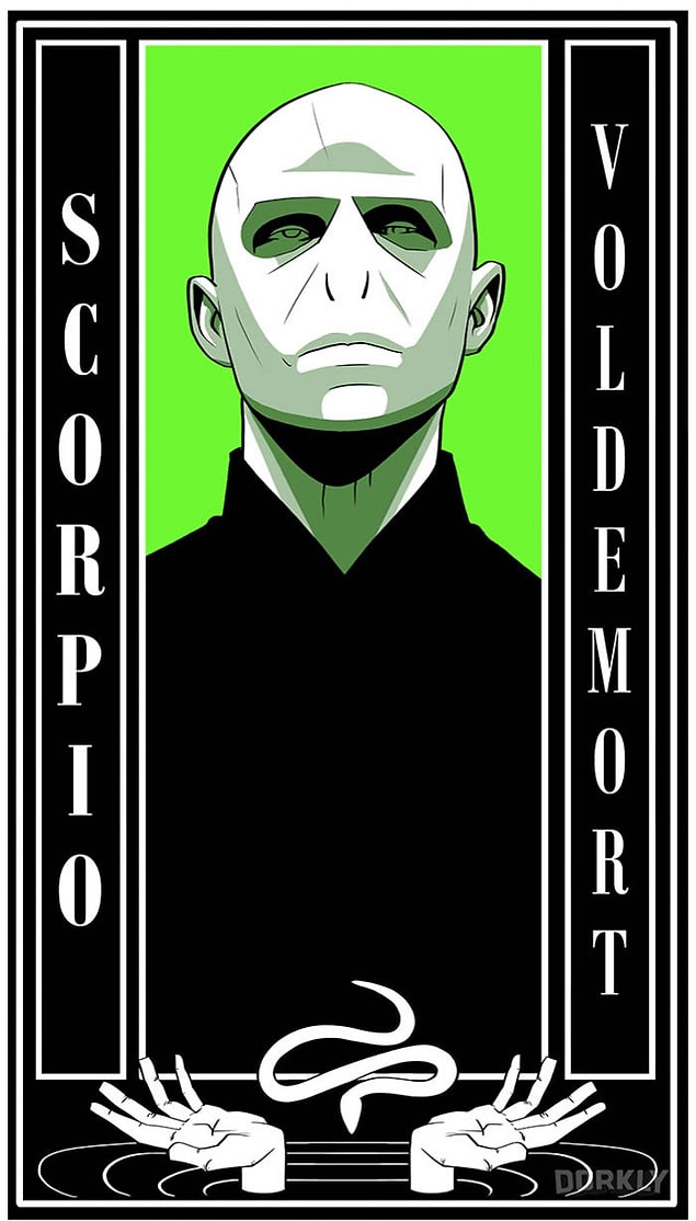 12. Scorpio: Lord Voldemort