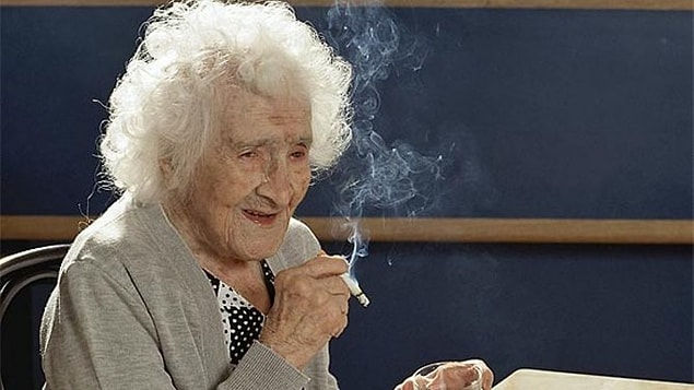 18. The woman who lived the longest, Jeanne L. Calment: 122 years.