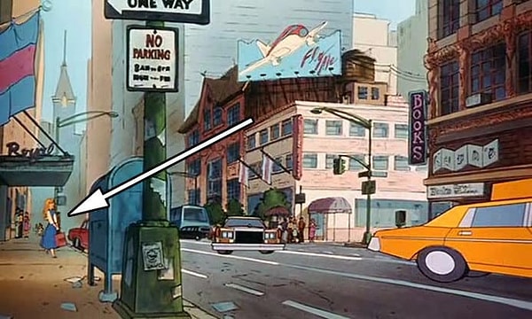 10. Аврора из "Спящая красавица" появляется в "Оливер и компания"