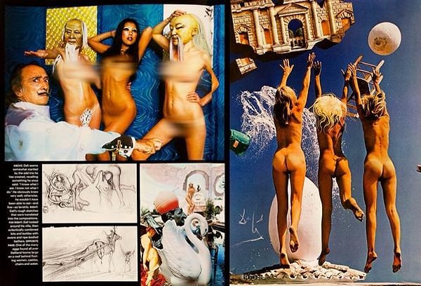 9. Разворот журнала Playboy