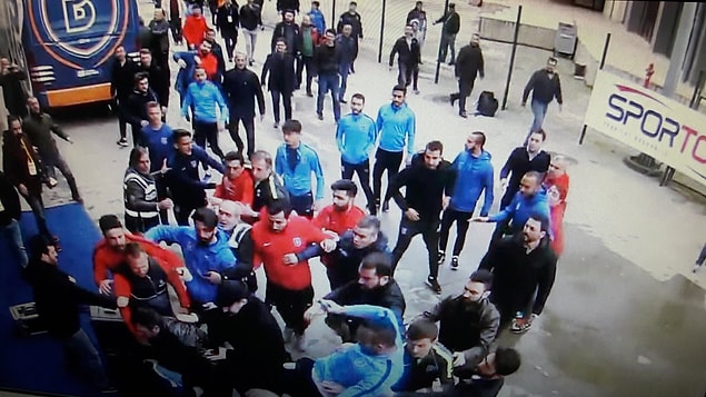 Rizespor maçından sonra Başakşehirli bazı futbolcular, A Spor muhabiri ve kameramanına saldırmıştı.