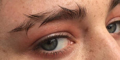 И снова новый тренд для бровей: в виде птичьего крыла!