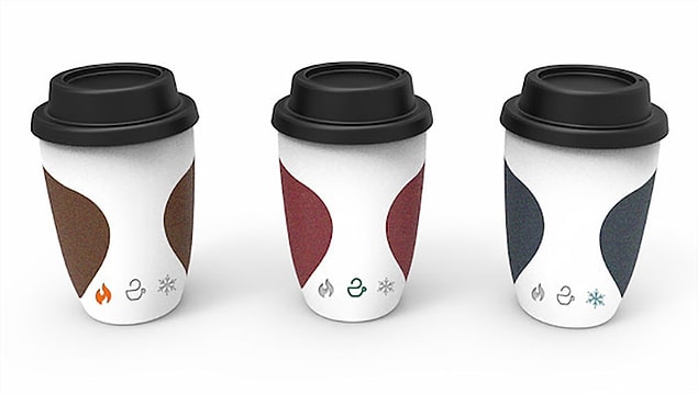 9. Coffee Cup Indicating temperature