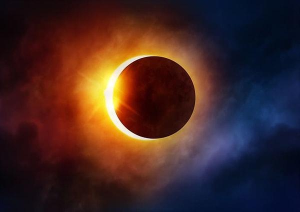 16. Ay'ın Dünya'dan görünen boyutunun, güneş tutulması boyunca güneşle neredeyse aynı boyutta olması tamamen tesadüften başka bir şey değildir.