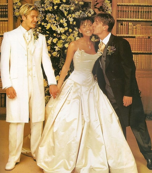 7. Свадьба Виктории Адамс и Дэвида Бекхэма