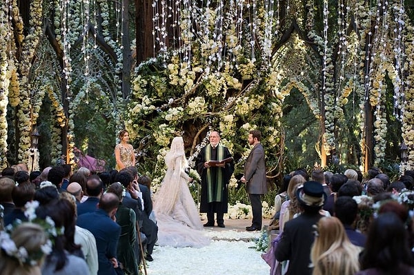 8. Свадьба Александры Ленас и Шона Паркера