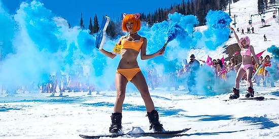 Фестиваль Grelka fest-2017 в Шерегеше: снег, купальники и много ярких красок