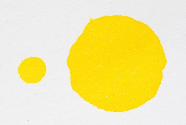 2. Какое пятно вам нравится больше: большое или маленькое?