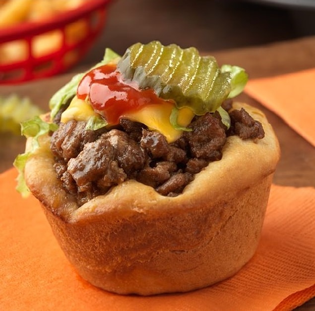 6. Açık hamburgerimizi deneyin