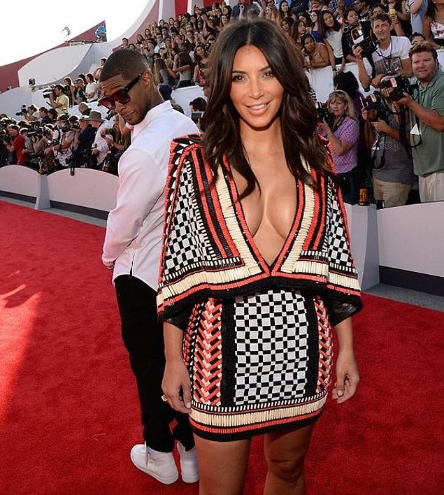 1. Usher ve Kim Kardashian