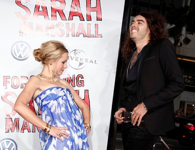 8. Kristen Bell ve Russell Brand