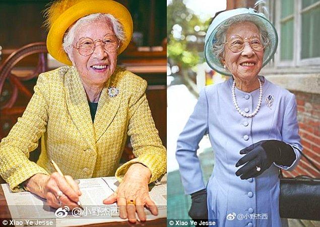 Dünyanın öbür ucunda, kilometrelerce uzakta, Xiamen'de İngiliz Kraliçesi olabilecek kalitede bir insan yaşıyor.