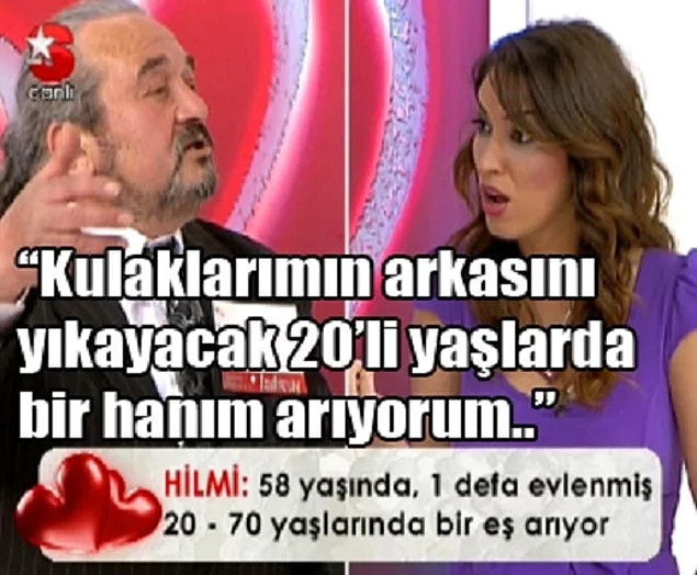 Uçuk istekleri olan Hilmi