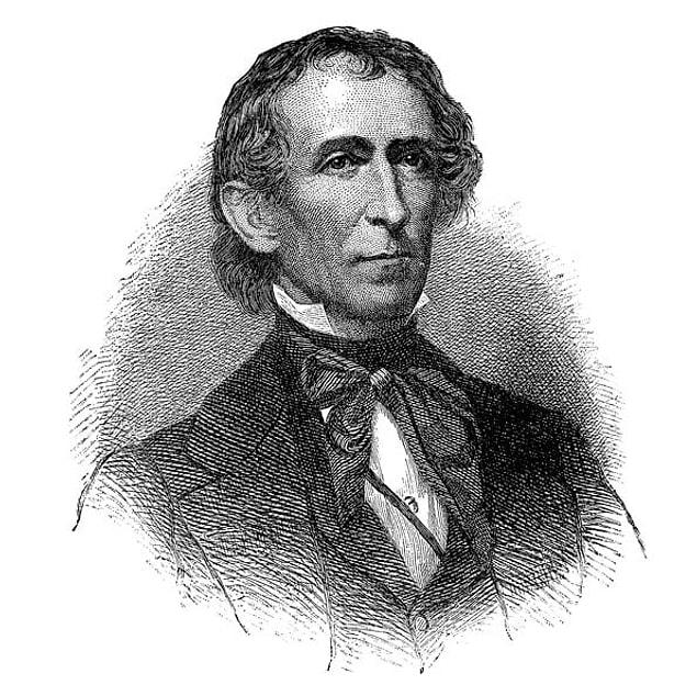 17. John Tyler was the country's 10th president. He was born in the 1700s. He has two living grandchildren.