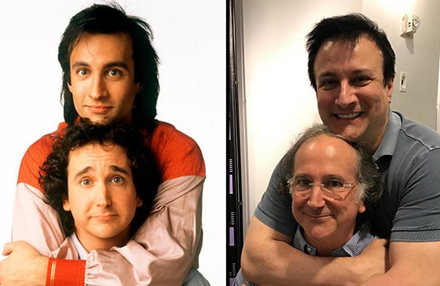 18. Bronson Pinchot (Balki) - Mark Linn-Baker - (Larry)