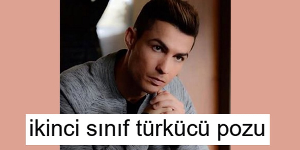 Verilen Pozlara Cuk Diye Tespit Oturtarak Yarım Yarım Yarmış 15 Mizahşör