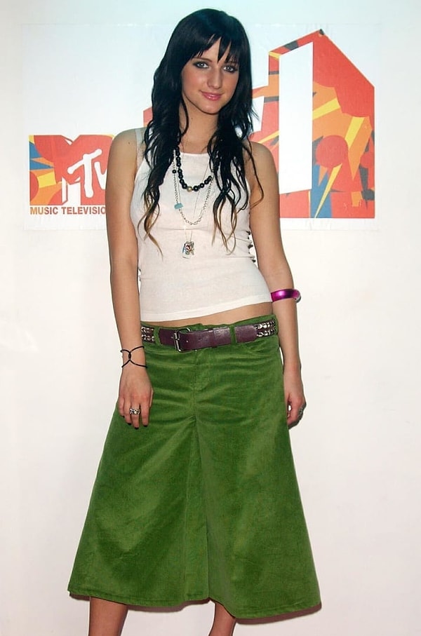 11. Юбка в пол с заниженной посадкой