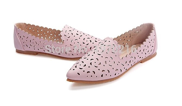 3. Обувь из перфорированной кожи