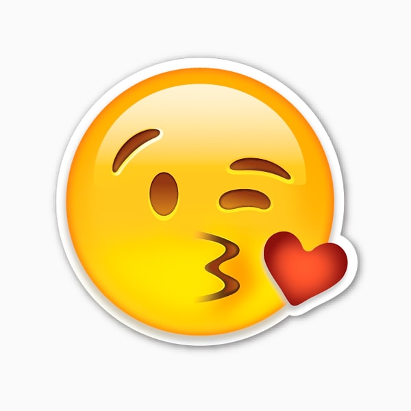 Целующий еmoji