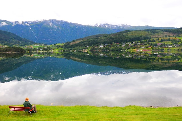 1. Ulvik, genel olarak kampçılar tarafından tercih edilen bir bölge.