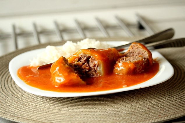 2. Domates soslu nefis dolma yemek isteyenlere: Plnena Paprika!