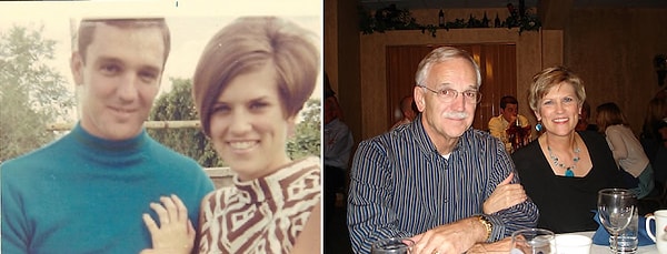 8. Они познакомились на свидании вслепую. На сегодняшний день у них за плечами 45 лет брака, четверо детей и 8 внуков.