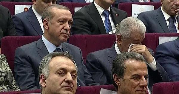 Tören sırasında Cumhurbaşkanı Erdoğan ve Başbakan Yıldırım'ın gözyaşlarını tutamadığı görüldü.