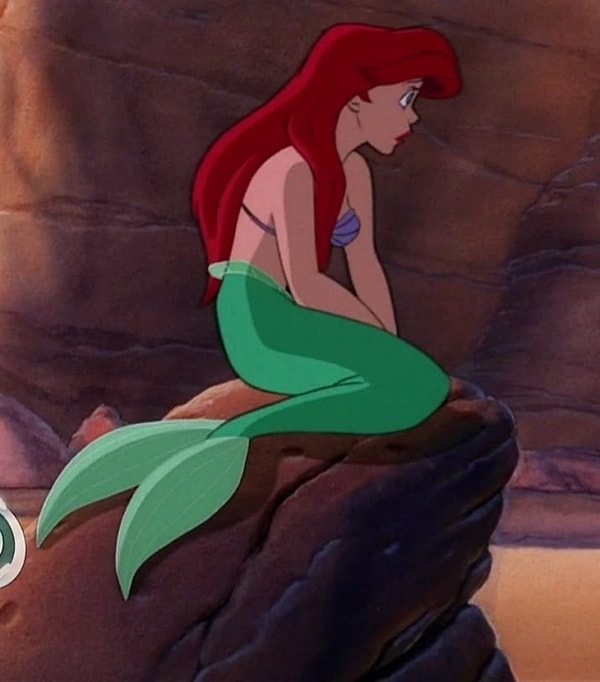 14. И, наконец, сцена, в которой Ариэль сидит на камне, является отсылкой к статуе Русалочки в Копенгагене, где жил автор "Русалочки" Ганс Христиан Андерсен.