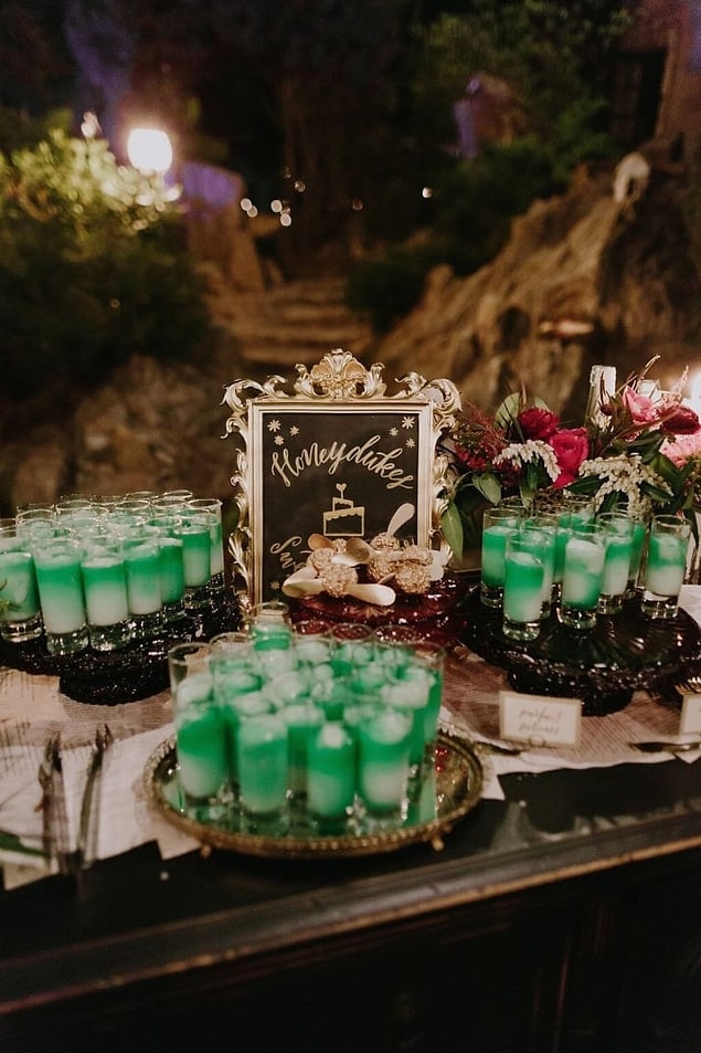 Guests got to sip on Honeydukes' finest potions.