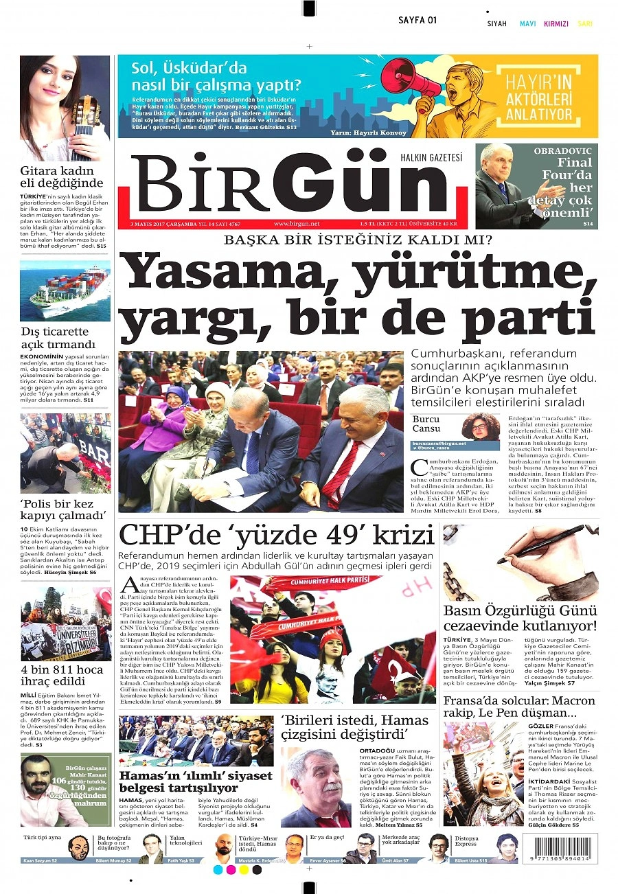 Hangi Gazete, Nasıl Manşet Attı? 'Partili Cumhurbaşkanı' İlk Sayfalarda