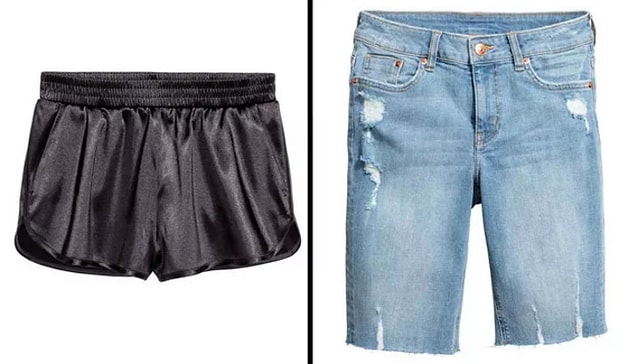 13. Shorts either being "short shorts" or down to your knees, with no medium length in between.