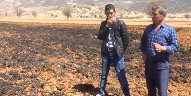 'Tek geçim kaynağımız bu topraklar. Bu toprakları ekmekten başka çaremiz yok.'