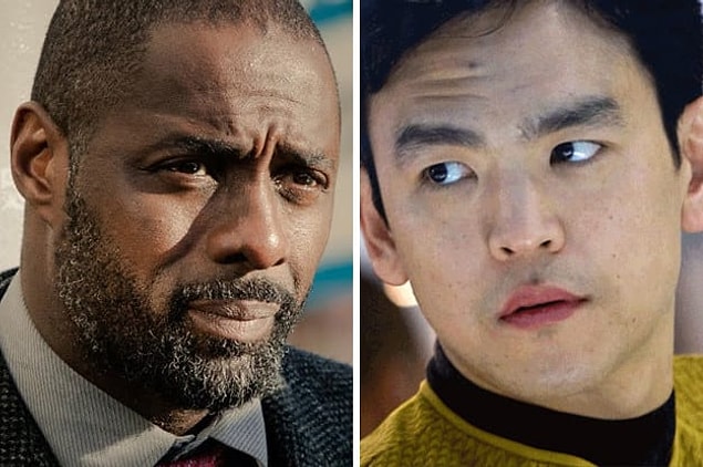3. Idris Elba and John Cho