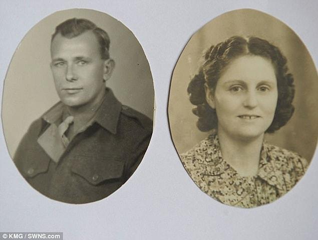 The couple died on April 8, Mr. Dodd at 4am and his wife at 6pm - just days after their wedding anniversary. As the couple from nearby Gravesend lay side-by-side, they held hands for the last time.