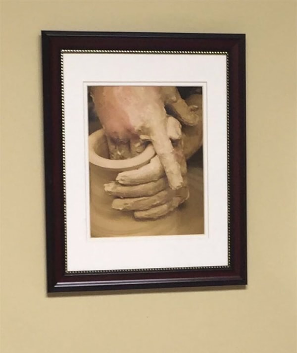 14. Картина в кабинете гинеколога