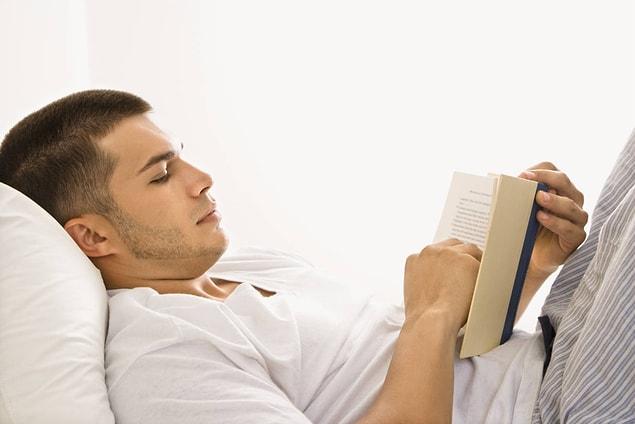7. "Librocubicularist" is a person who reads in bed.