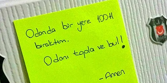 Annelerin Biricik Evlatlarına Bıraktığı Biraz Tatlı Biraz Sert Gülümseten Notlar