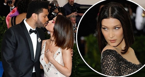 Bella Hadid'in Yalnız Katıldığı Met Gala'da Aşklarını Doyasıya Yaşayan Selena ve The Weeknd