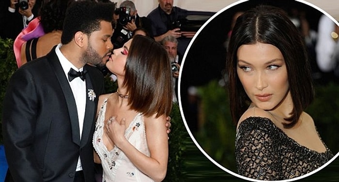 Bella Hadid'in Yalnız Katıldığı Met Gala'da Aşklarını Doyasıya Yaşayan Selena ve The Weeknd