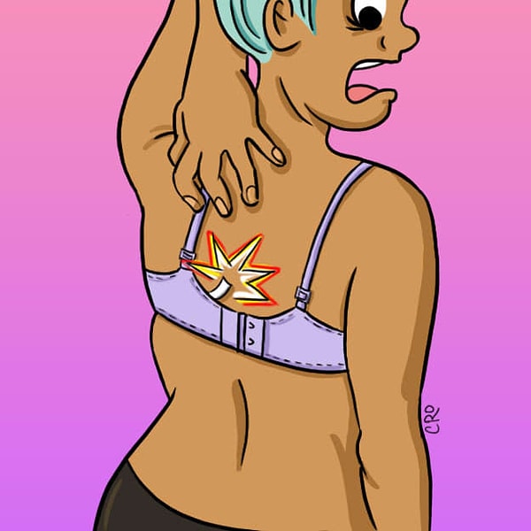 9. Бюстгальтер из серии "Хочу, чтобы ты меня чувствовала"