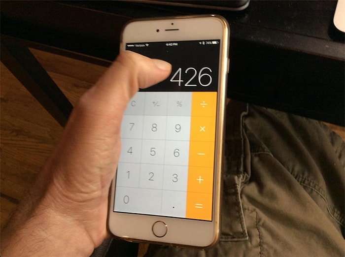 iPhone Hesap Makinesinde Bulunan Bu Silme Fonksiyonunu Biliyor muydunuz?