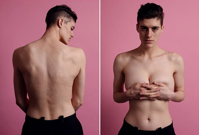 3. "When I was a firefighter they thought I was a male and I went with it because I really needed a job.