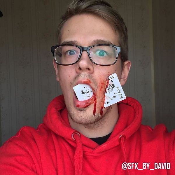 1. Встречайте, это гример-реалист Дэвид Харрис